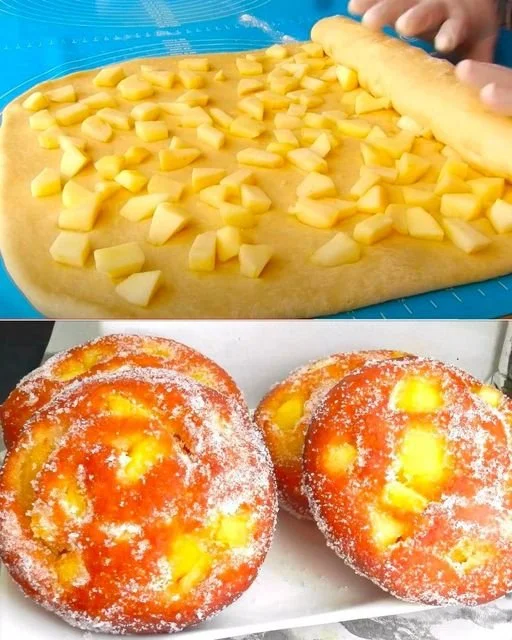 Apfelschnecken mit Zimtzucker
