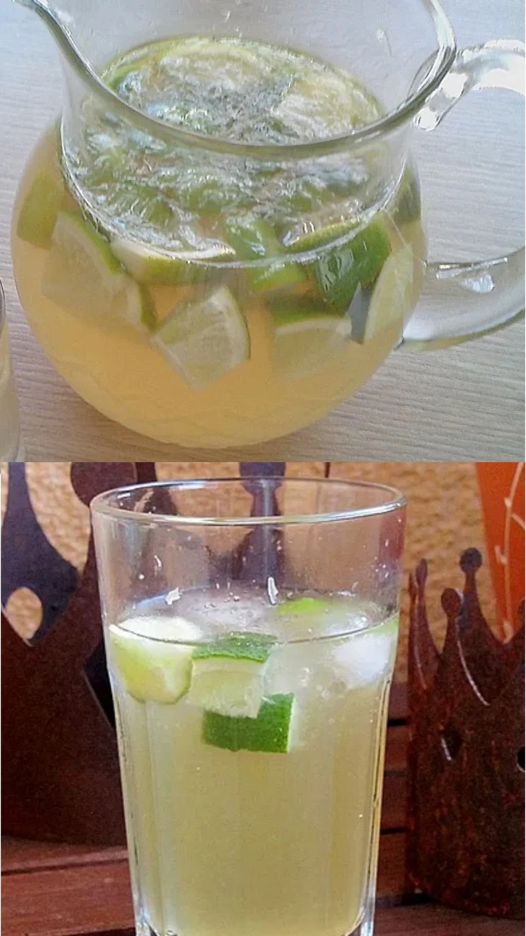 Limonade mit Ingwer-Ale