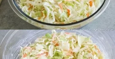 Schüssel mit Olivers Salat, schnell und einfach zubereitet in 10 Minuten.
