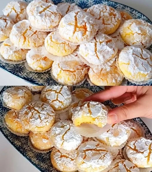 Oster-Orange-Kekse auf einem dekorativen Teller, frisch gebacken und lecker.