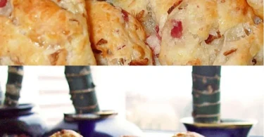 Leckere Pizza Bällchen auf einem Teller serviert, ideal für Snacks oder Partys.