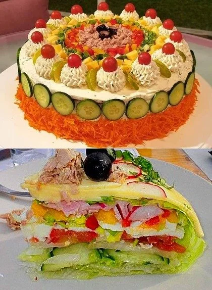 Salatkuchen