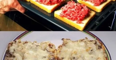 Toast mit Hackfleisch und Käse – leckeres Rezept für ein schnelles Gericht