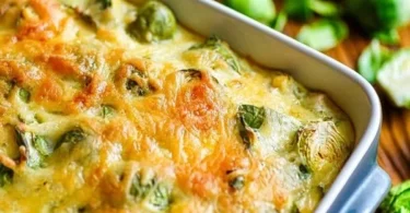 Rosenkohl-Auflauf - gesundes Low-Carb-Rezept mit herzhaftem Geschmack